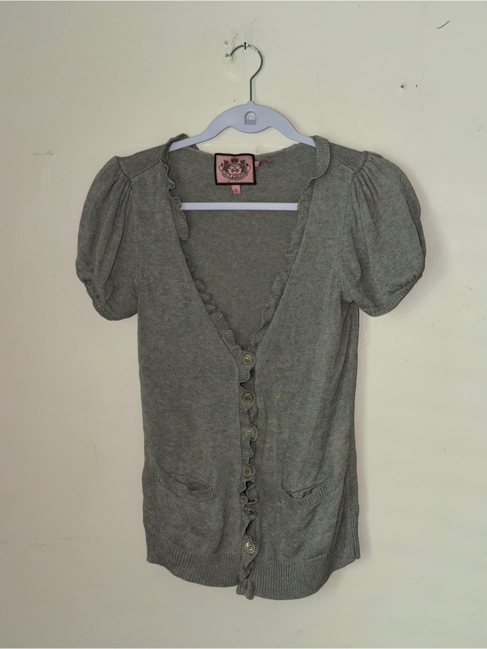 Juicy Couture Gray Cardigan